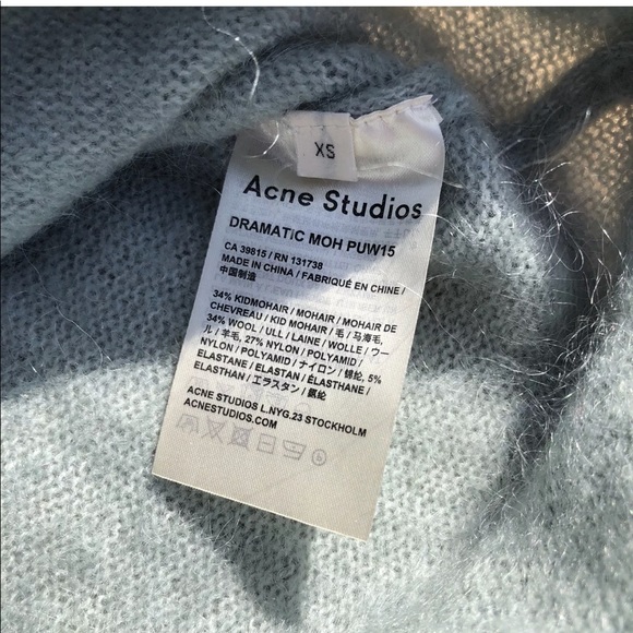 Acne Dramatic Mohair Sweater XS - Picture 6 of 8